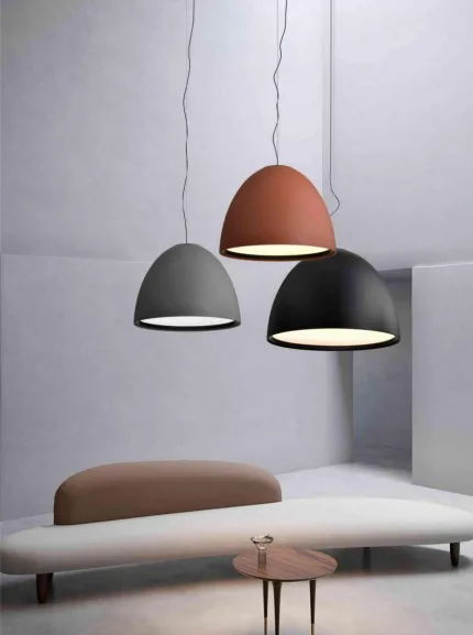 Подвесной светильник Bowl 30 Вт 3000К серый P0545-350A-grey