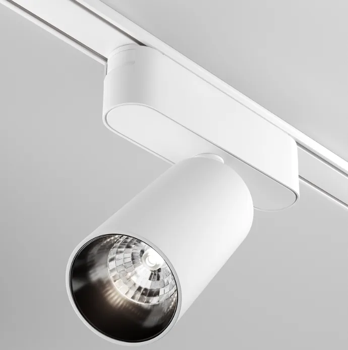 Трековый спот светильник белый 10 Вт 4000К T2645DR-B-4K-White